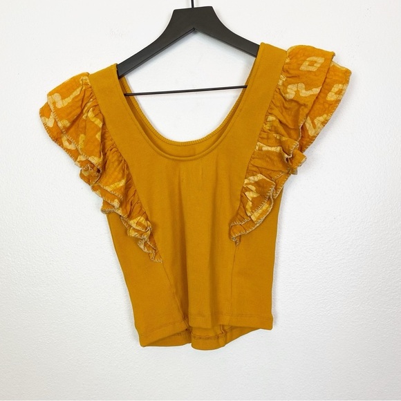 The Odell’s Connie Ruffle Boho Top - Picture 3 of 8